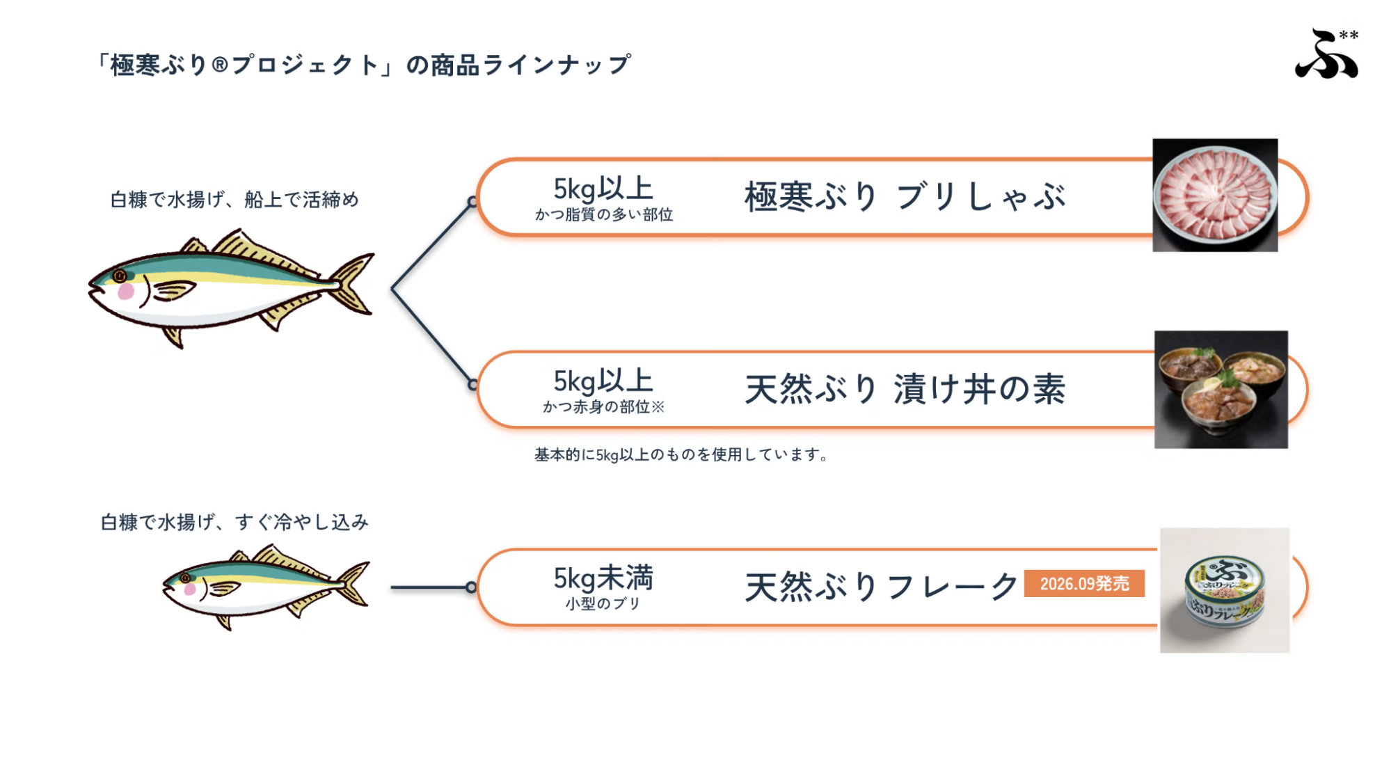 商品ラインナップ